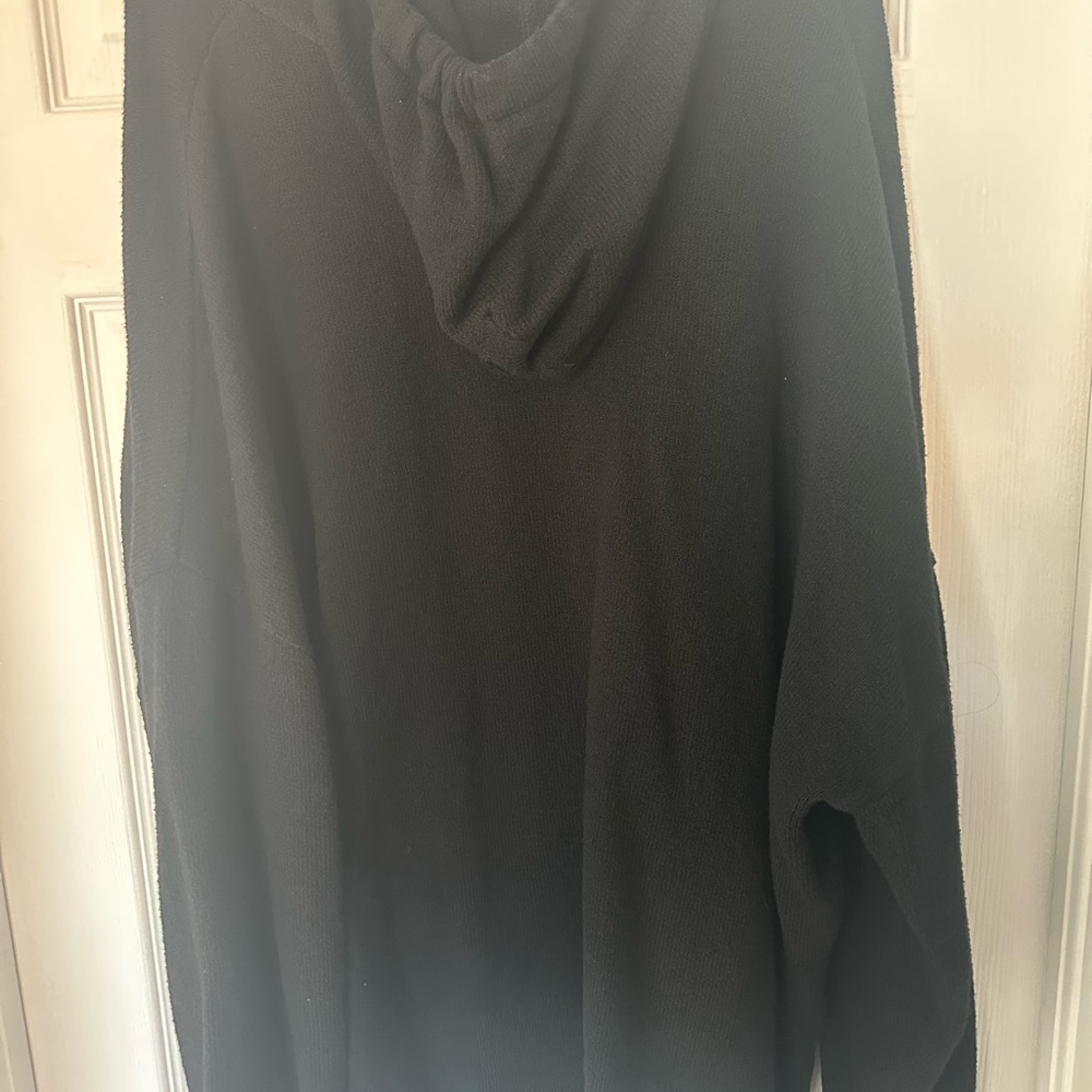 Black Hooded Sweater and pants super soft!